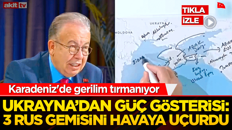 Karadeniz'de gerilim tırmanıyor: Ukrayna saldırıları ve Türkiye'nin endişesi