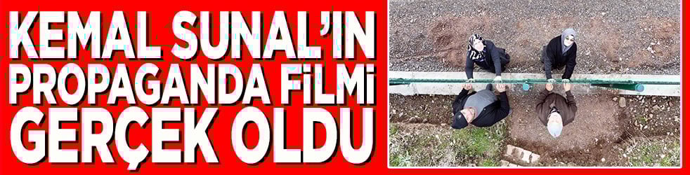 Kemal Sunal'ın propaganda filmi gerçek oldu