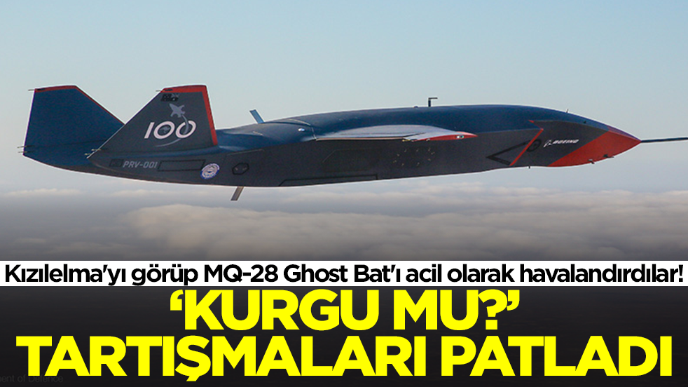 Kızılelma'yı görüp MQ-28 Ghost Bat'ı acil olarak havalandırdılar! 'Kurgu mu?' tartışmaları patladı