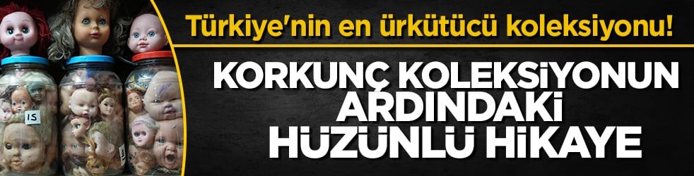 Kocaeli'de yarım asırda oluşturulan koleksiyon tüyler ürpertiyor