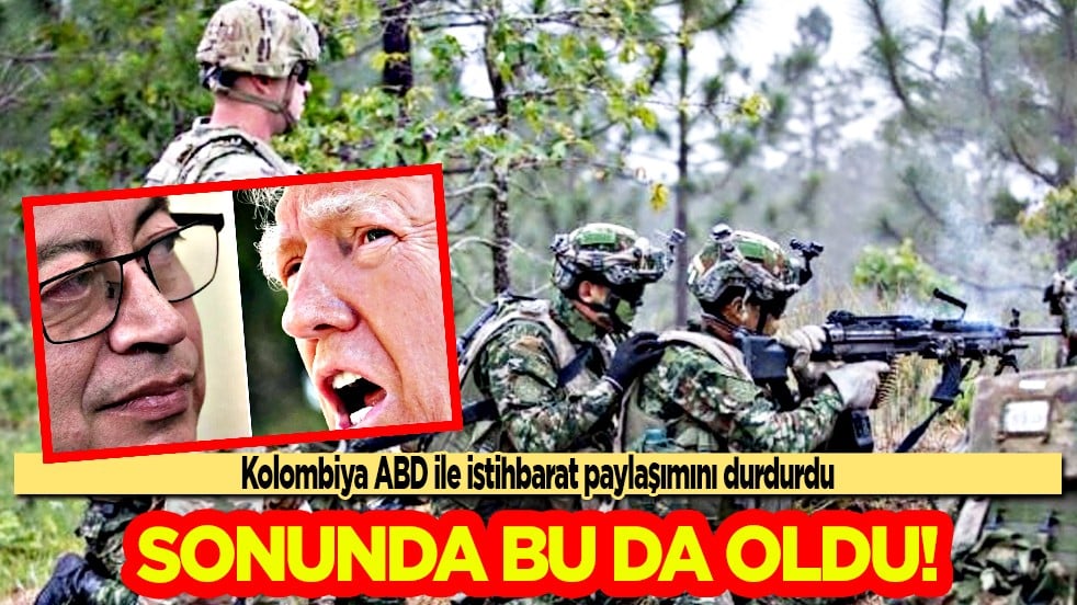 Kolombiya, ABD arasındaki gerilim büyüyor: İstihbarat paylaşımını durdurdu! İlişkin kritik açıklama