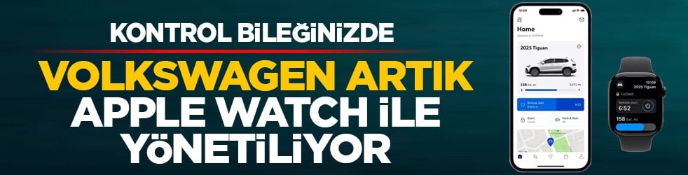 Kontrol bileğinizde: Volkswagen artık Apple Watch ile yönetiliyor