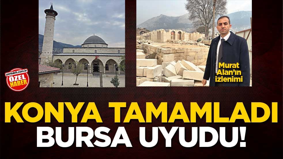 Konya tamamladı, Bursa uyudu!