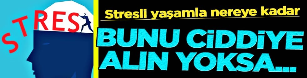 Kronik stresi hafife mi alıyorsunuz, bizden söylemesi artık almayın! Cildi, bağışıklığı ve beyni çökertiyor