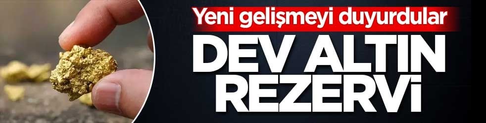 Küresel rezerv tahminini değiştirecek gelişme! Dev altın rezervini açıkladılar
