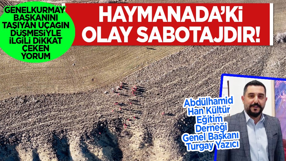 Libyalı yetkilileri taşıyan uçağın düşmesiyle ilgili şok detayı verdi! Bu olay Mavi Vatan'a yönelik bir mesajdır...