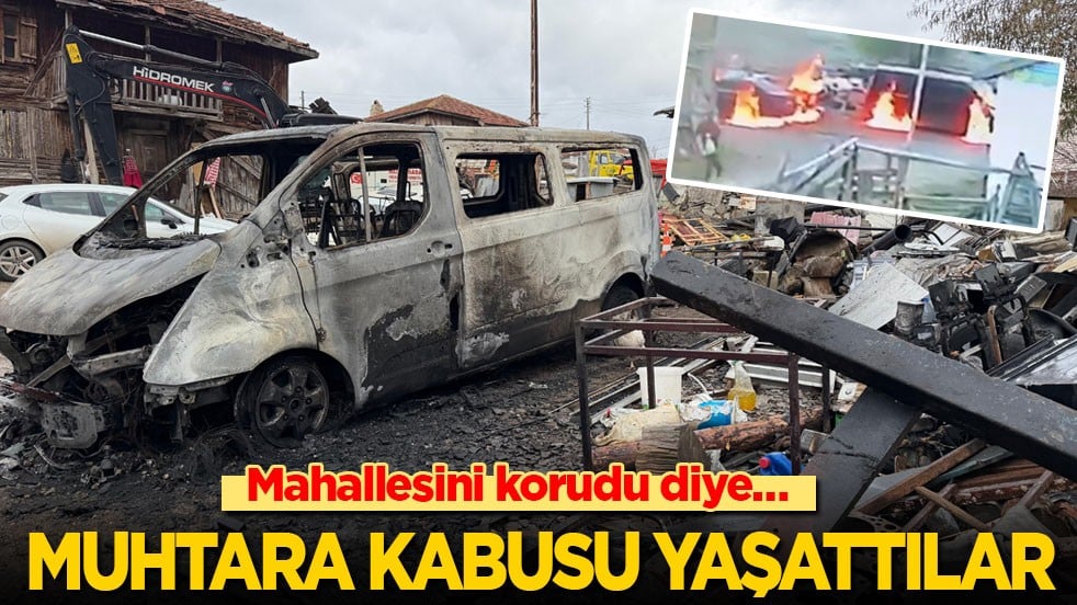 Mahallesini korudu diye... Muhtara kabusu yaşattılar!