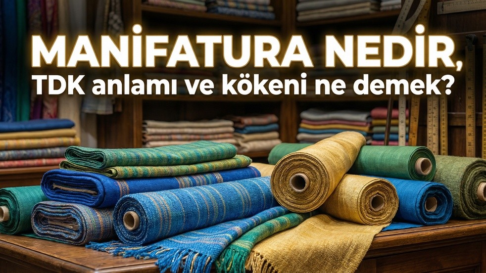 Manifatura Ne Demek?