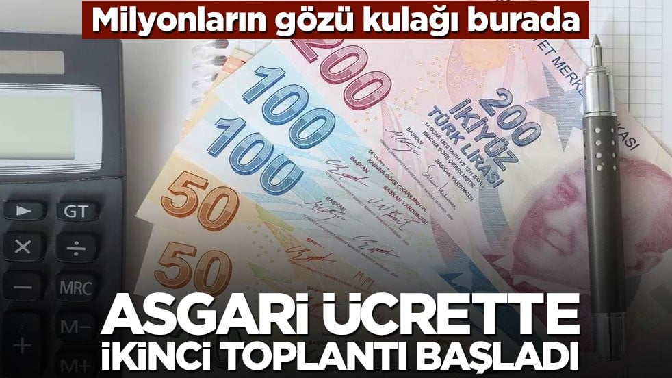 Milyonların gözü kulağı burada... Asgari ücrette ikinci toplantı başladı