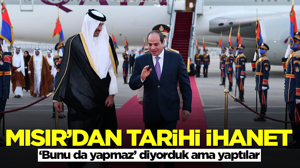 Mısır'dan tarihi ihanet! Bu kimsenin aklının ucundan dahi geçmiyordu ama imzaladılar