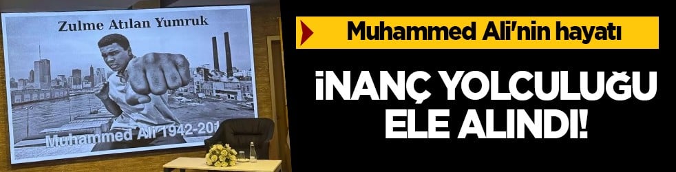 Muhammed Ali'nin hayatı ve inanç yolculuğu İstanbul Ticaret Üniversitesi'nde ele alındı