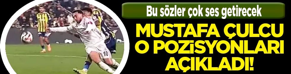 Mustafa Çulcu 'haksızlık' dedi ve penaltı kararlarının verilmediğini söyledi!