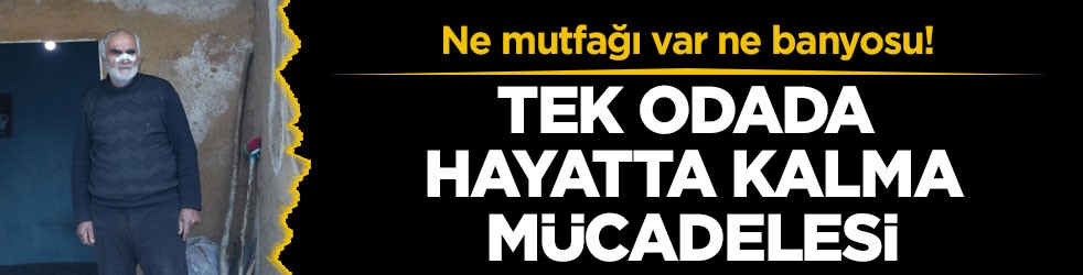 Ne mutfağı var ne banyosu! Tek odada hayatta kalma mücadelesi
