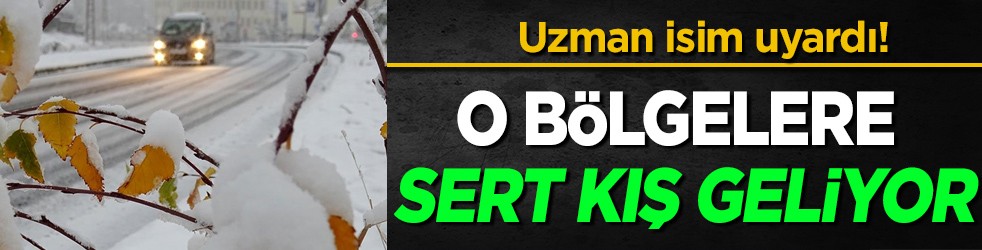 O isim uyardı: Ocak ve şubat'a kadar bölgeye sert kış geliyor! Türkiye'ye dikkat edin uyarısı, adı geçen iller ise böyle