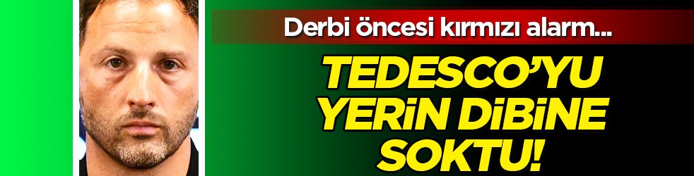 O isimden olay Tedesco eleştirisi! Orta sahadaki beklenmedik hamlesi sonrası... O bölgenin gerçeğini açıkladı...
