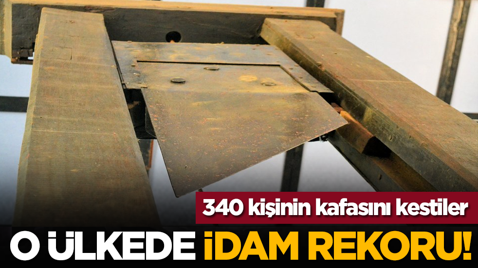 O ülkede İdam rekoru! 340 kişinin kafasını kestiler
