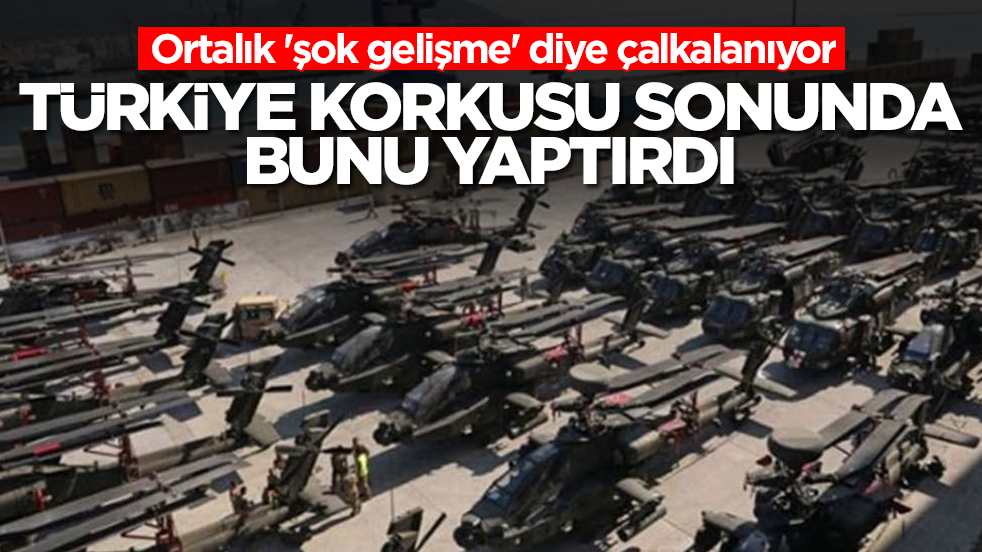 Ortalık 'şok gelişme' diye çalkalanıyor: Türkiye korkusu Yunanistan'a sonunda bunu yaptırdı