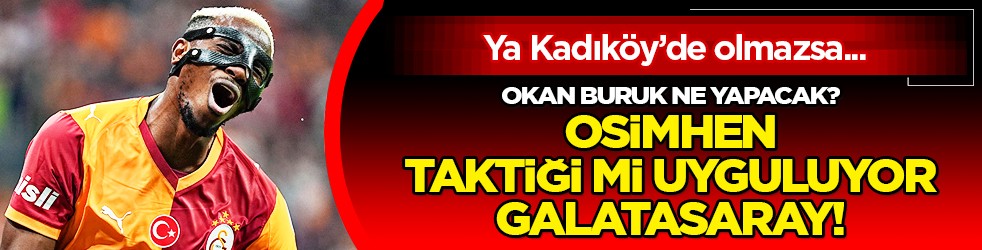 Osimhen'in son durumu ortaya çıktı ve... Osimhen için kritik gün pazar