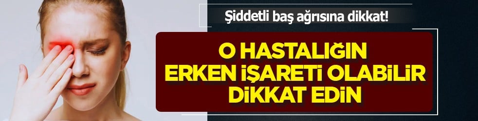 Peş peşe şiddetli baş ağrısı - Görme kaybı beyin tümörünün erken işareti olabilir, dikkat edin 
