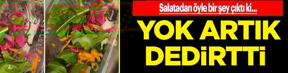 Pidecideki salatadan çıkan yok artık dedirtti: Sosyal medya hesaplarından tepki