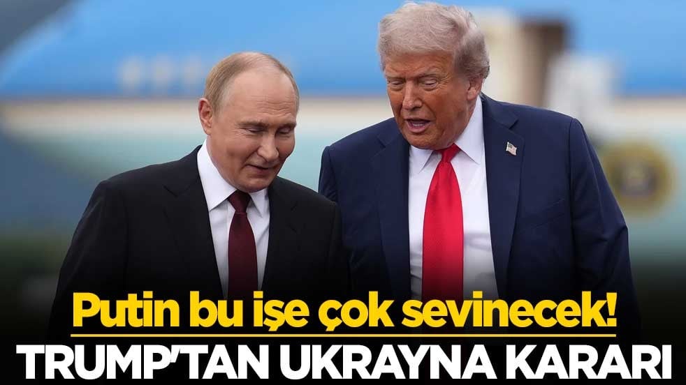 Putin bu işe çok sevinecek! ABD Başkanı Trump'tan Ukrayna kararı