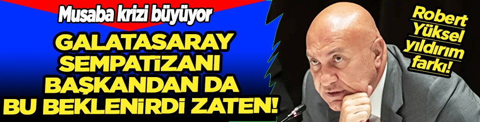 Robert Yüksel Yıldırım büyük sürprizi açıkladı: Transferde yer yerinden oynayacak! Anthony Musaba ve Galatasaray...