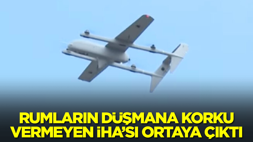 Rumların düşmana korku vermeyen İHA'sı ortaya çıktı