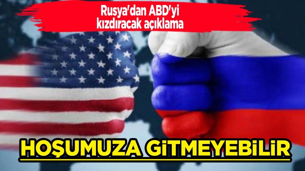 Rusya ABD'yi rahatsız edecek açıklama yaptı: Hoşumuza gitmeyebilir! Rus lideri hedef alan ifadeler
