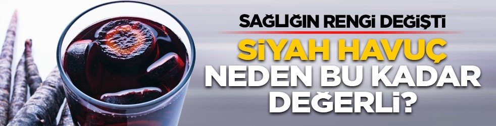 Sağlığın rengi değişti: Siyah havuç neden bu kadar değerli?