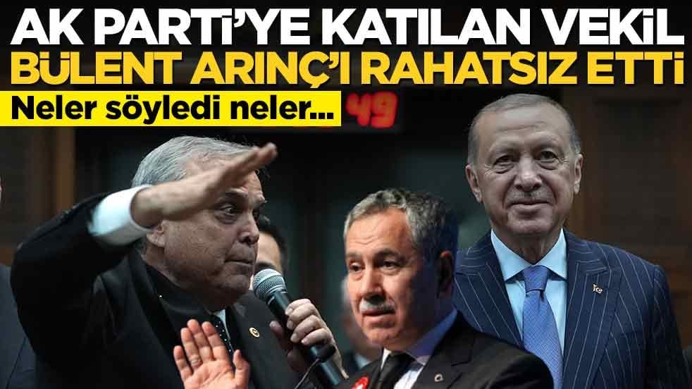 Şaka değil, gerçek: AK Parti’ye geçen vekile Arınç’tan tepki!