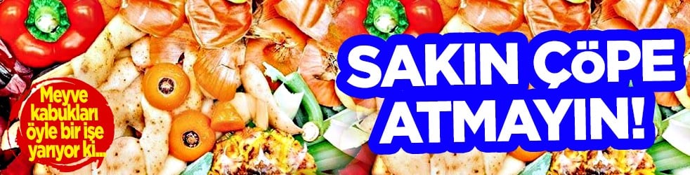 Sakın çöpe atmayın! Meyve kabukları öyle bir işe yarıyor ki... Bakın nasıl tedavi eder