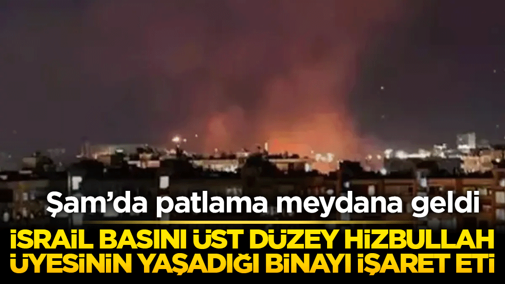 Şam'da şiddetli patlama