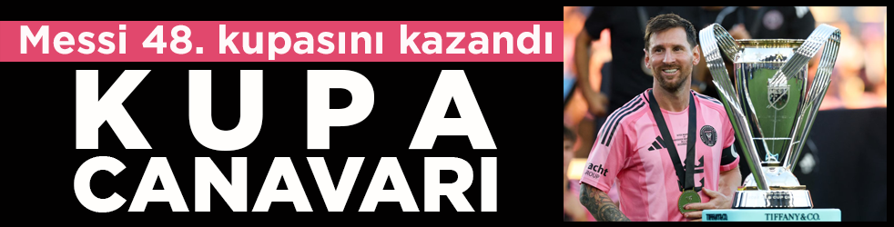 Şampiyon Inter Miami oldu! Messi 48. kupasını kazandı