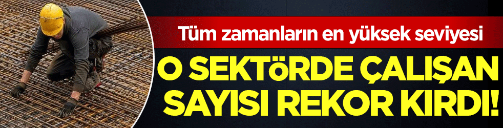 Sektörde rekor kırıldı: Tüm zamanların en yüksek seviyesi!
