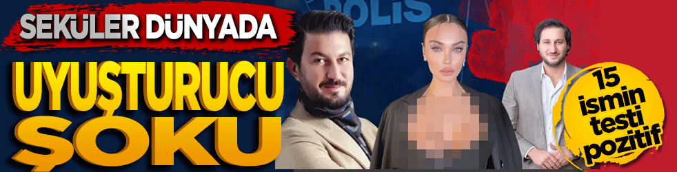 Seküler dünyada uyuşturucu şoku: 15 ismin testi pozitif çıktı