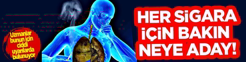 Sigara içen koah adayı! Uzmanı uyardı, önlemini al tavsiyesi verdi! Sigara kullananlar yandı zarar veriyor!