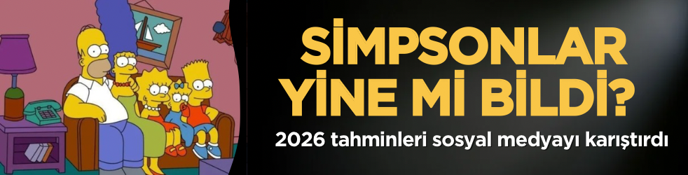 Simpsonlar yine mi bildi? 2026 tahminleri sosyal medyayı karıştırdı