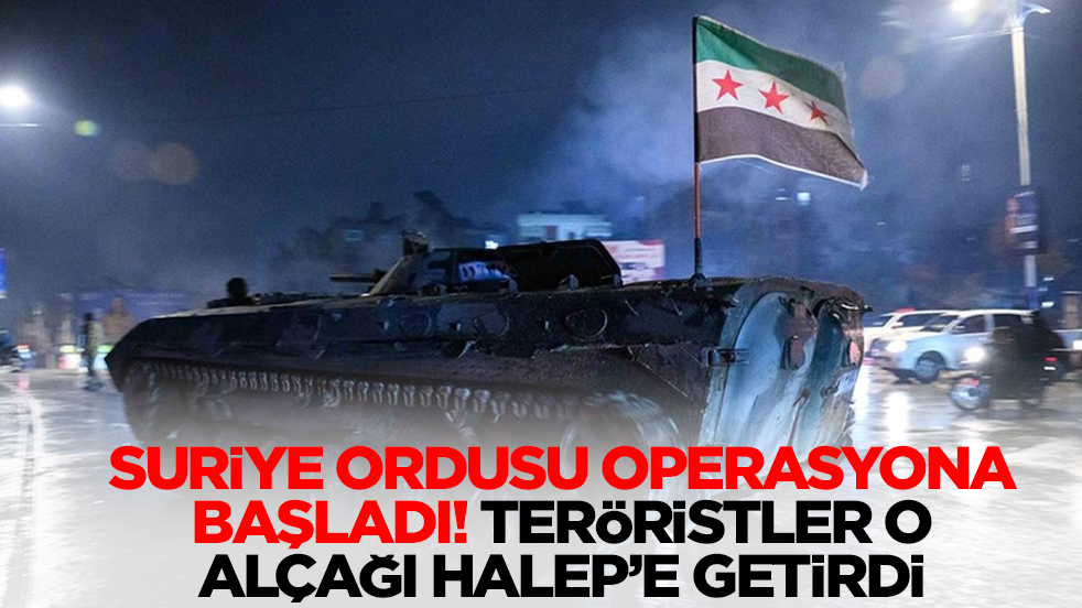 Sivillere 'uzak durun' çağrısı yapıldı! Operasyon başladı, teröristler o alçağı Halep'e getirdi