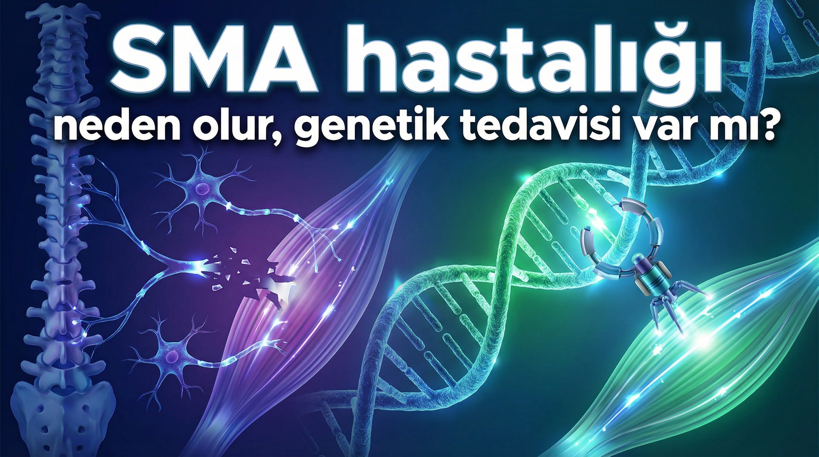 SMA hastalığı neden olur, genetik tedavisi var mı?