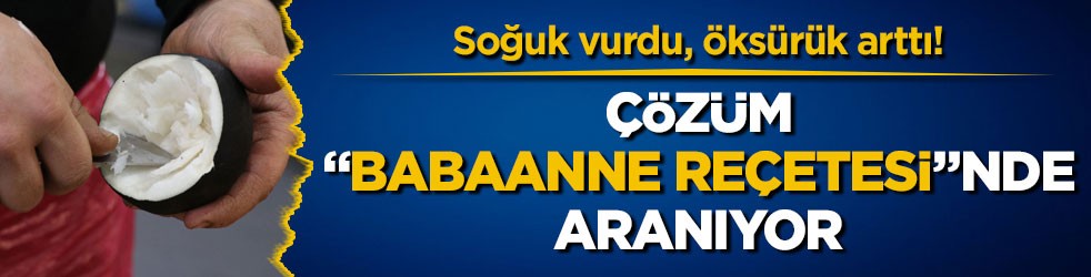 Soğuk vurdu, öksürük arttı! Çözüm "babaanne reçetesi"nde aranıyor