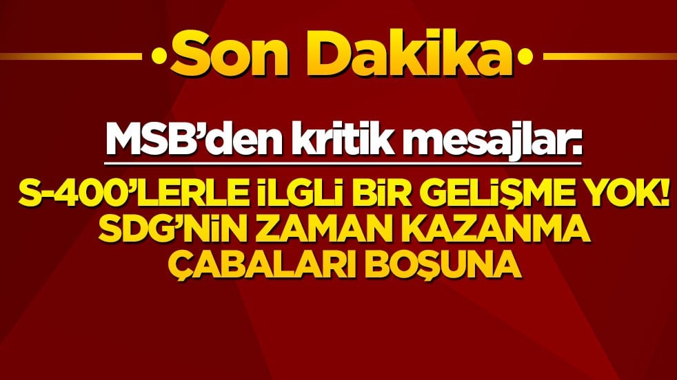 Son dakika: Türkiye'den Barack'ın S-400 sözlerine cevap!