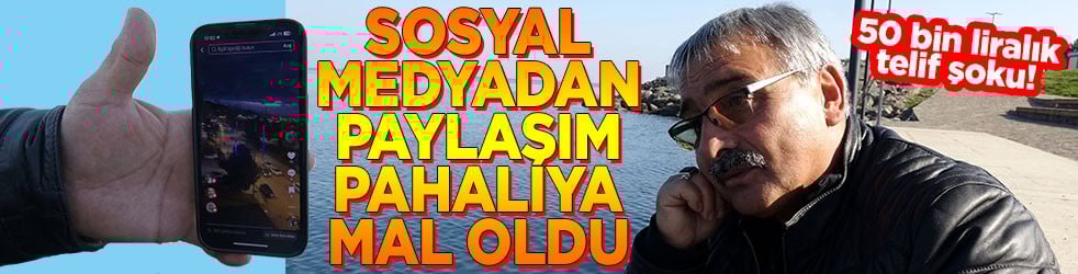 Sosyal medyadan paylaşım pahalıya mal oldu