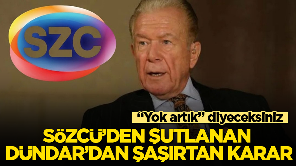 Sözcü’den şutlanan Uğur Dündar’dan şaşırtan karar! "Yok artık" diyeceksiniz