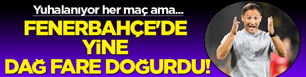 Sürpriz gelişme: Fenerbahçe'de yine dağ fare doğurdu! İstenmiyor ama alan da yok...