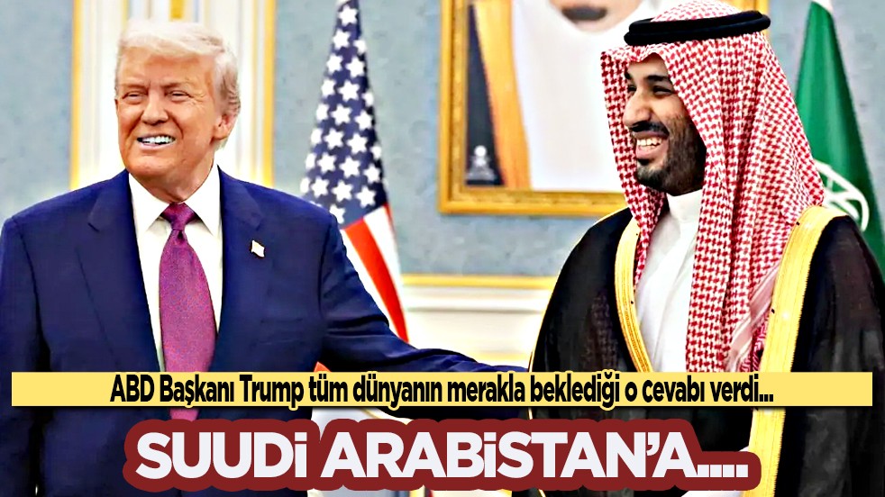 Suudi Arabistan’a F-35 satacağız! ABD Başkanı Trump açıkladı!