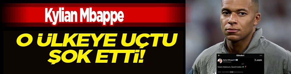 Suudi Arabistan'da Kylian Mbappe, Barcelona'ya karşı oynayacak: Gönülleri fetheden isim bunu yazdı! İlgili şok olay