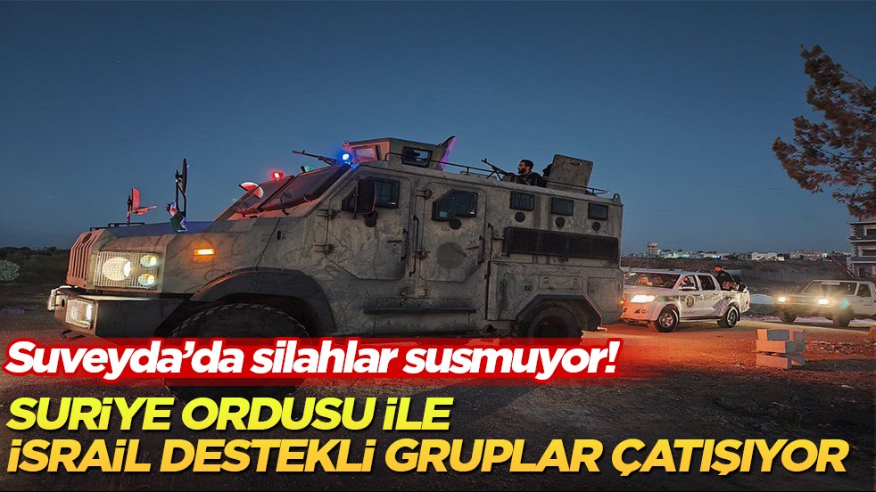 Suveyda’da gerilim yeniden tırmandı: Güvenlik güçleri ile silahlı gruplar arasında şiddetli çatışma
