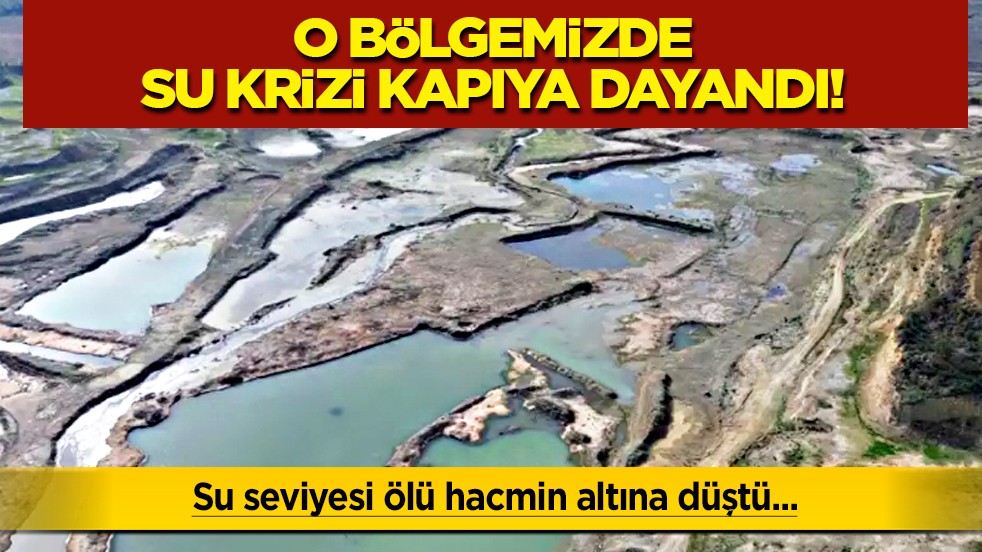 Tekirdağ'da ciddi su sıkıntısı: Kuraklık alarmı! 20 günlük su kaldı... Su seviyesi yüzde 1'in altına düştü