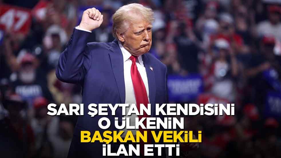 Trump kendisini o ülkenin başkan vekili ilan etti! İşgal itirafı