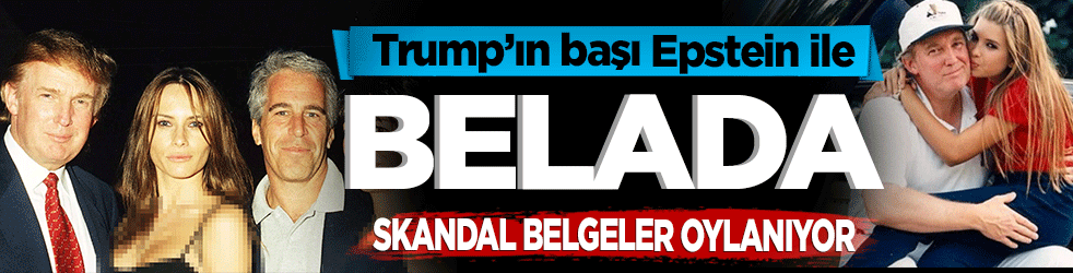Trump'ın başı Epstein ile belada! Skandal Belgeler Oylanıyor